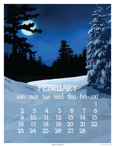 2025 Abacus Calendar 5 X 7 Flip