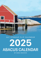 Load image into Gallery viewer, 2025 Abacus Calendar 5 X 7 Flip