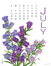 Load image into Gallery viewer, 2025 Flower Spiral Desk 5X7 Inch Calendar