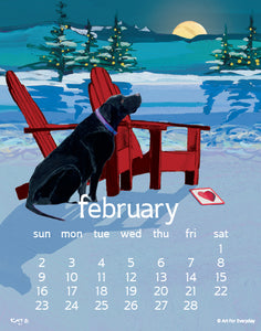 2025 Kate Libby Calendar 11X14