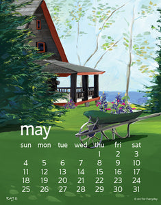 2025 Kate Libby Calendar 5 X 7"