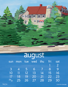 2025 Kate Libby Calendar 5 X 7"