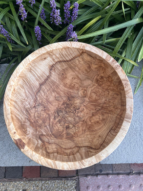 Big Leaf Maple Bowl