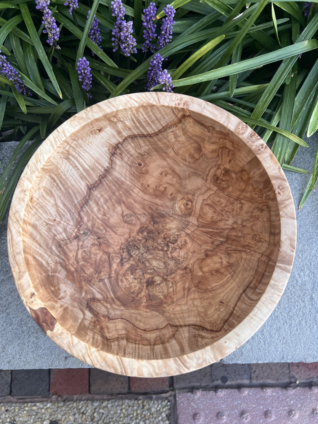 Big Leaf Maple Bowl