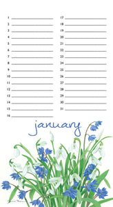 Flowers Events Calendar