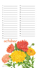 Load image into Gallery viewer, Flowers Events Calendar