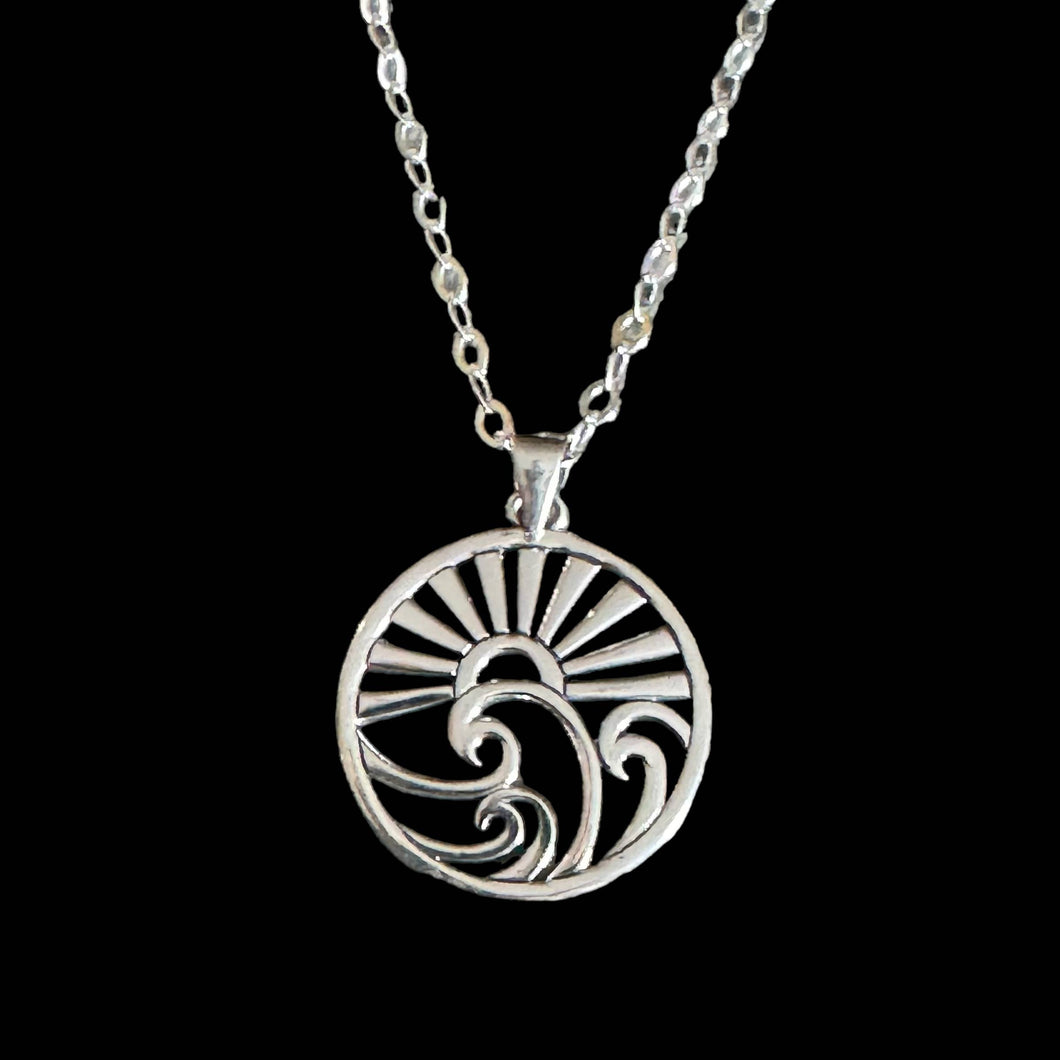 Happiness Comes in Waves in the Sunshine Necklace