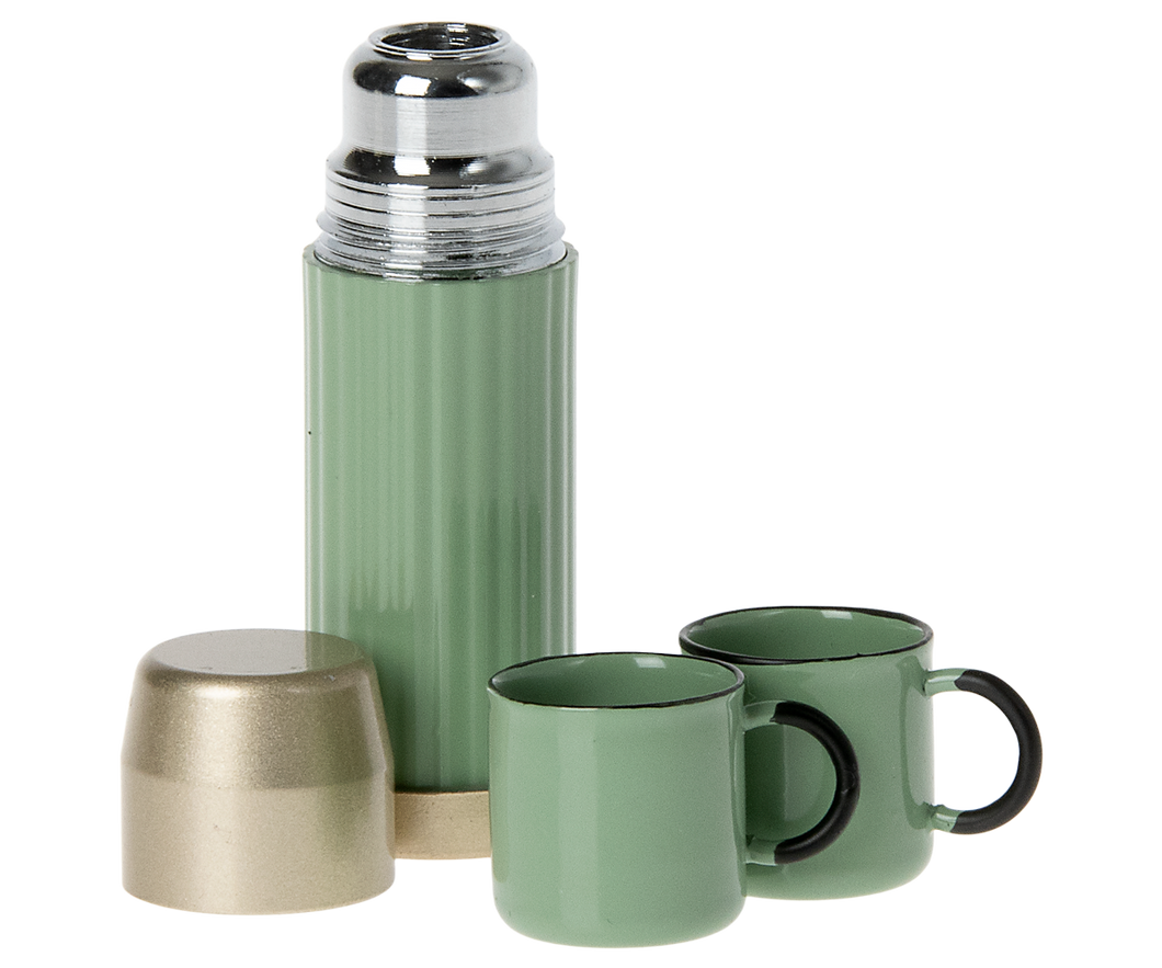 Thermos and cups - Mint