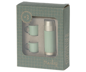 Thermos and cups - Mint