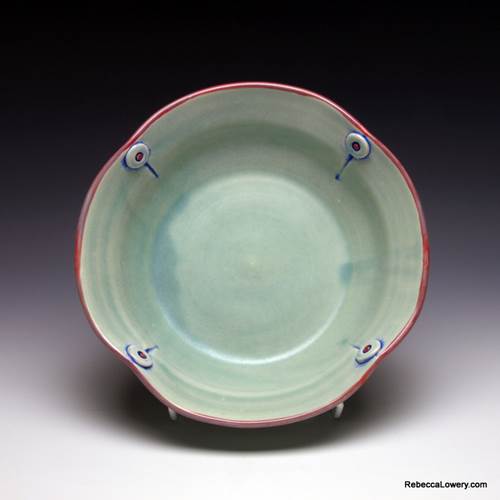 Cake Bowl, Celadon Green