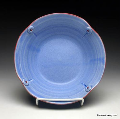 Cake Bowl, Periwinkle Blue