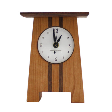 Cherry and Walnut Craftman Clock