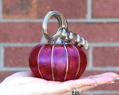 Small Pumpkin in Merlot