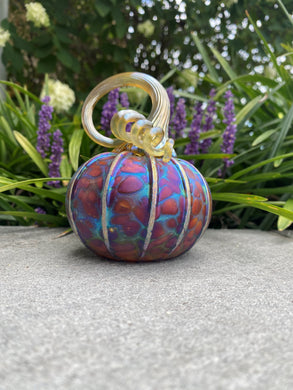 Small Burgandy Pumpkin