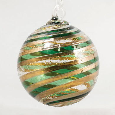 Golden Evergreen Ornament