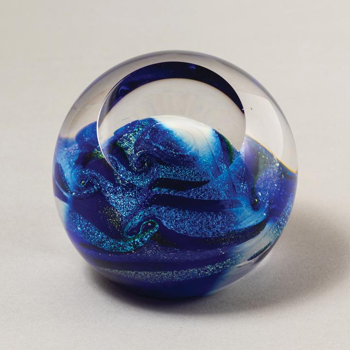 Celestial Paperweight, Blue Planet – Appalachianspring.com