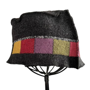 Hat, Black Colorblock