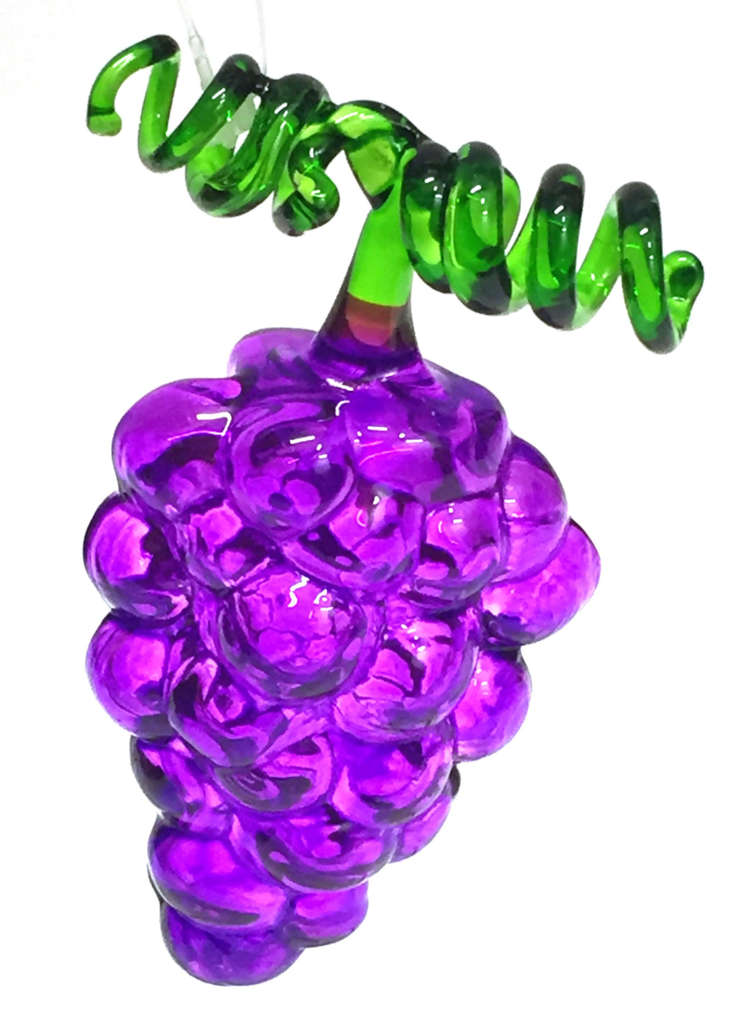 Glass Grape-Cluster Ornament